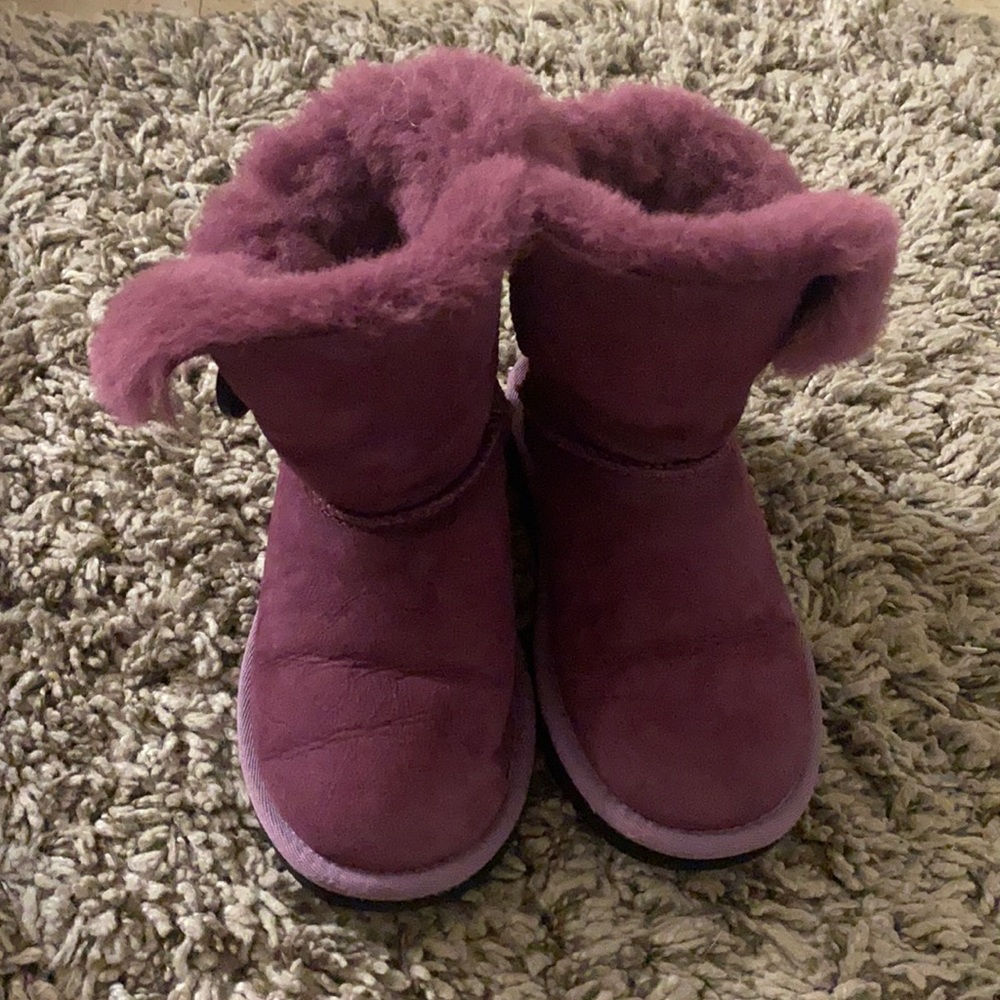 Purple Ugg boots